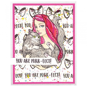 Jane Davenport Clear Stamps - Purr-fect Cat